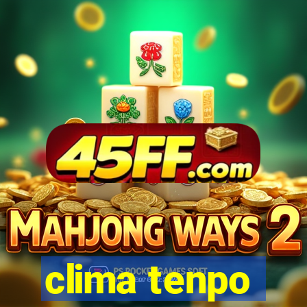 clima tenpo